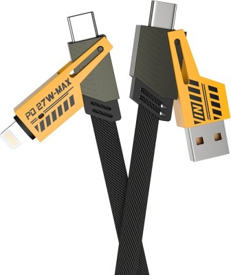 Cablu de Incarcare si Transfer Date Multifunctional 4 in 1 Fast Charging foto