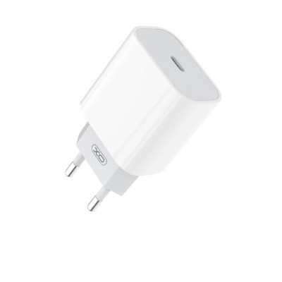 Incarcator fast charger xo-l77 20w alb foto