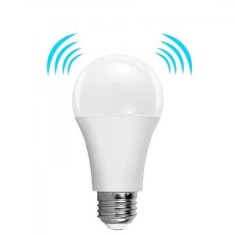 Bec cu LED 6x11cm si Senzor de Lumina E27 9W 6000K S09W 18C014 XXM foto