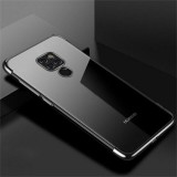 Husa Telefon Silicon Huawei Mate 30 Lite Huawei Nova 5i Pro Electroplacat Negru