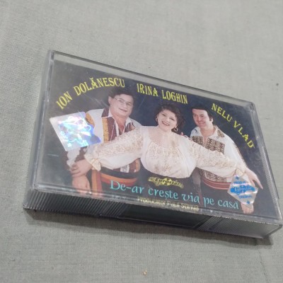 CASETA AUDIO PETRECERE ION DOLANESCU/IRINA LOGHIN/NELU VLAD DE LA AZUR ORIGINALA foto