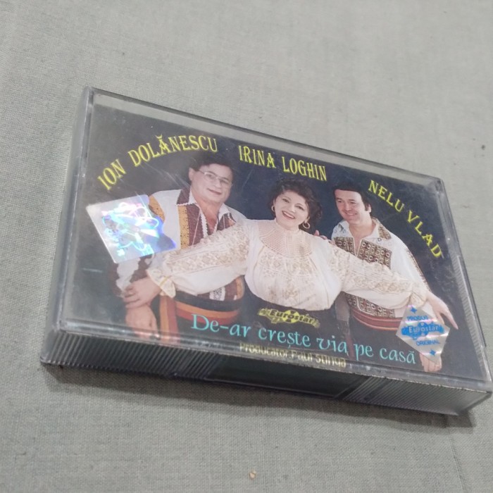 CASETA AUDIO PETRECERE ION DOLANESCU/IRINA LOGHIN/NELU VLAD DE LA AZUR ORIGINALA