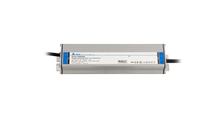 T&aacute;pegys&eacute;g DELTA EUCO-100035FA, CC meghajt&oacute; 100W 350mA/143~286V I. oszt&aacute;ly