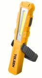 Lampa LED Tolsen Industrial, 110 lm, USB, Acumulator Li-ion 3.7V, Portabila, Suport Ajustabil