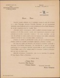 56S Invitație-program la cel de-al XI-lea Congres al Federației &bdquo;Uniunea Femeilor Rom&acirc;ne&rdquo;, București, 1933, deschis &icirc;n prezența Reginei Maria