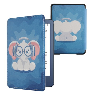 Husa Kwmobile pentru Amazon Kindle (2022), Multicolor, Piele ecologica, 59989.14 foto