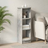 vidaXL Dulap lateral Gri Beton 40 x 40 x 100 cm Lemn prelucrat 899846