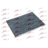 Filtru habitaclu anti-fum Nissan Qashqai / Qashqai +2 1, X-Trail 2, Filtru carbon activ; cu efect antibacterian; absorbant de miros; antialergic;