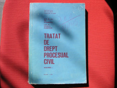 ILIE STOENESCU , SAVELLY ZELBERSTEIN - TRATAT DE DREPT PROCESUAL CIVIL (vol.1) foto