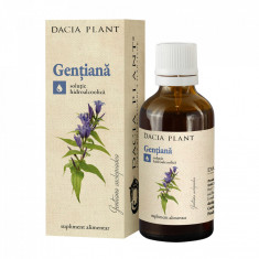 Tinctura gentiana 50ml dacia plant