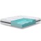 The White Stone Saltea mare pentru pat individual 125x180 Carbon , antibacteriană, anti-acari, anti-alergii. | &Icirc;nălțime 20 cm | Made in Italy