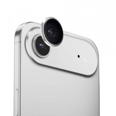 Folie de protectie Camera Spate Anank AR pentru Apple iPhone 17 Air, Sticla Securizata, Argintie foto