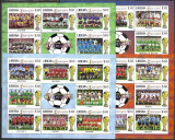 Liberia - Fotbal - CUPA MONDIALA 2002 -4 KB (32 Echipe) - Mich.4542/73 - MNH, Nestampilat