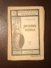 I. Slavici - Educațiunea rațională (Biblioteca Minerva, No. 45)