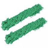 Gossi plase pentru fan, 2 buc, verde, dreptunghiulara, 90x60 m, pp