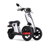 Triciclu electric ZT-98 iTango, motor 1190KW, 48V 26Ah, Viteza 45 km/h - Alb