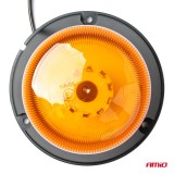 Girofar 12 24V LED W22m magnetic 3 suruburi, ECE R10 60LED IP66