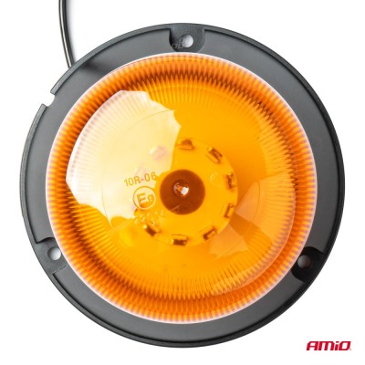 Girofar 12 24V LED W22m magnetic 3 suruburi, ECE R10 60LED IP66 foto