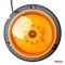 Girofar 12 24V LED W22m magnetic 3 suruburi, ECE R10 60LED IP66