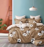 Lenjerie Pat 6 Piese Ortega SF240 Bumbac Microfibra, Diverse Culori &amp; Dimensiuni, Fara Elastic