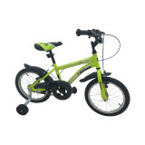 Bicicleta copii TEC Ares, culoare galben, roata 16&quot;, din otelPB Cod:221631000009