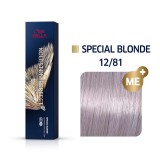 Wella Professionals Koleston Perfect - Vopsea de par permanenta 12 81, Blond Special Cenusiu Albastru, 60 ml