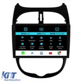 Navigatie Dedicata Peugeot 206 (2001-2008), 9Inch, 4Gb Ram, 64Gb Stocare, Carplay Performance AutoTuning
