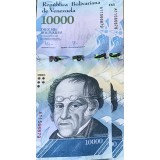 BNKSTR Lot 2 Bancnote Venezuela 10.000 Bolivares 2016 - Serii Consecutive, UNC