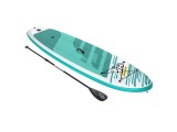 Set placa SUP Hydro-Force HuaKa'i, 305x84x15 cm, padela, pompa manuala, lesa picior, aripioara, kit reparatii, rucsac transport, Resigilat, Grad A
