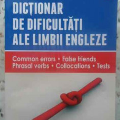 DICTIONAR DE DIFICULTATI ALE LIMBII ENGLEZE-ILEANA BAIRD