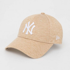 New Era sapca culoarea galben, cu imprimeu, NEW YORK YANKEES