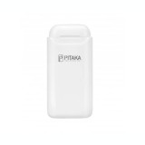 Cumpara ieftin Suport Dock Incarcare Pitaka AirPolPal Wireless pentru Apple Airpods 1/2 1200mAh Alb