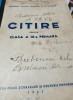 Carte de citire Clasa a III-a, 1941, Editura Casei Scoalelor. Carte veche de colectie
