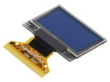 Afișaj OLED grafic 0,96" 128x64 PIN 30 Dimensiuni 26,7x19,26x1,26mm