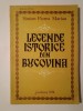Legende Istorice din Bucovina - Simion Florea Marian, ed. Junimea 1981, ilustrații Maria-Luiza Diaconescu, ex-libris