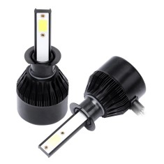 SET 2 LEDURI GERMANIA 12V-24V ALB 6000K COMPATIBIL h1