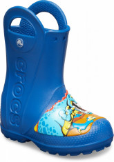 Cizme Copii de ploaie impermeabile Crocs Crocs Fun Lab Dino Rain Boot Waterproof foto