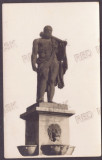 115 - Baile HERCULANE, Herkules statue - old postcard, real Photo - unused, Necirculata, Fotografie