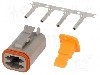 Conector auto, DT, 4 pini, DEUTSCH - S-DT 06-4 S foto