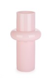 Cumpara ieftin Set 6 vaze flori sticla roz Eirik 13x25 cm