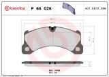 BREMBO P 65 026 PRIME LINE set placute frana,frana disc