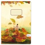 Caiet A5, 24 file, 90g, Autumn fun, Tip 2