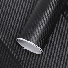 Folie colantare auto Carbon 3D - Negru (3m x 1,27m)