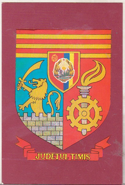 bnk cp Judetul Timis - Stema - necirculata