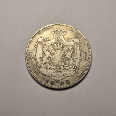 5 lei 1883 foto