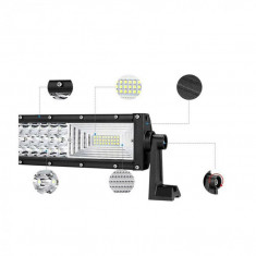 Proiector auto pentru offroad 270W cu 90 LED foto