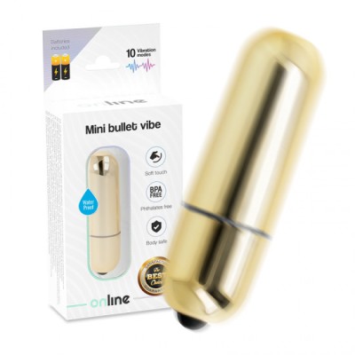 ONLINE - MINI BULLET VIBE GOLDEN foto