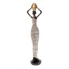Statueta African Girl 2, Rasina, Negru, 45 cm ComfortTravel Luggage