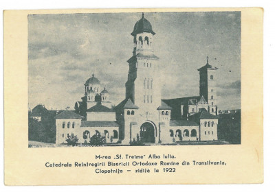 4490 - ALBA-IULIA, Monastery, Sf. Treime, Romania - old postcard - unused foto