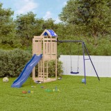 vidaXL Set de joacă pentru exterior, lemn masiv de pin 3278998